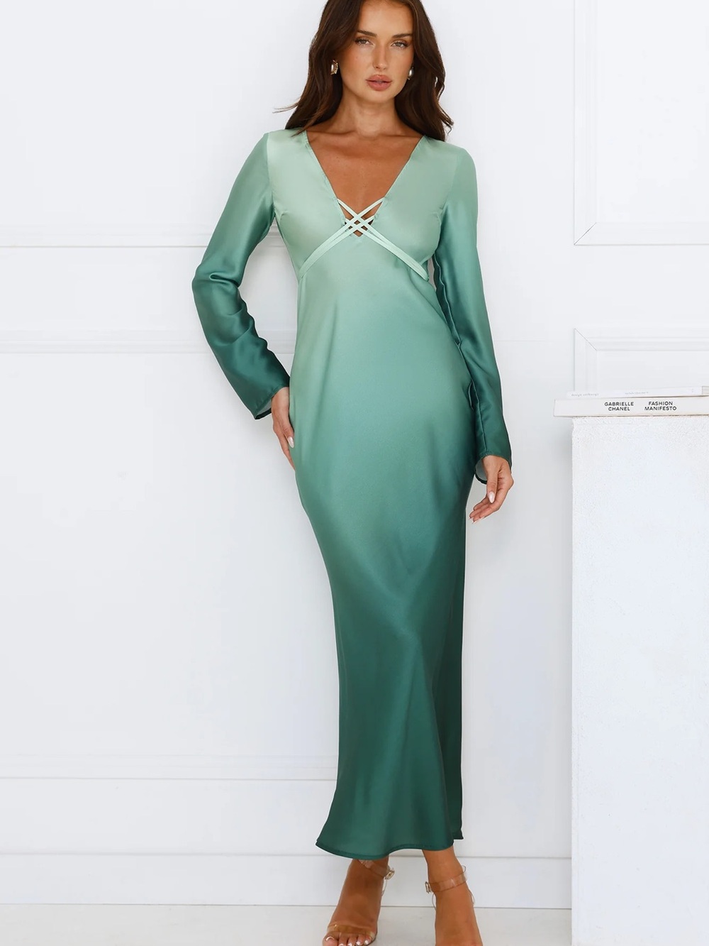 HELLO‎ MOLLY Horizon Hues Maxi Dress